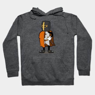 Teutonic Knight Cartoon (Player 8 colors, orange) Hoodie